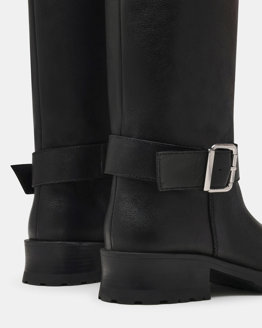 CHOPPER BLACK LEATHER - view 3