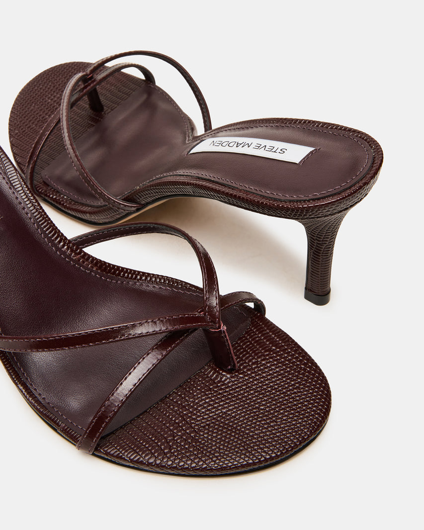CLARI DARK CHERRY LEATHER - view 3