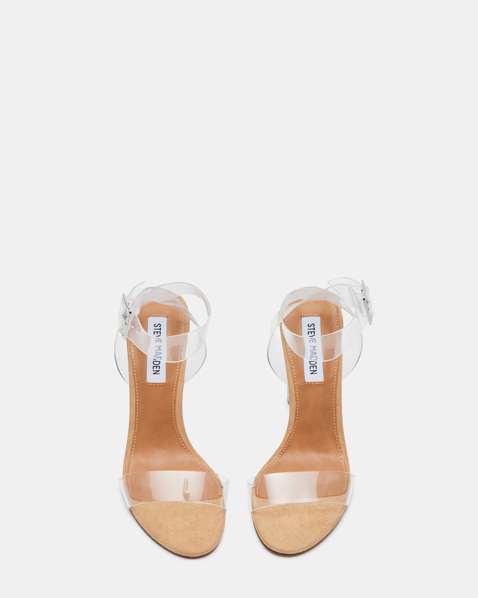 CLEARER Clear Heels Women's Clear Block Heel – Steve Madden