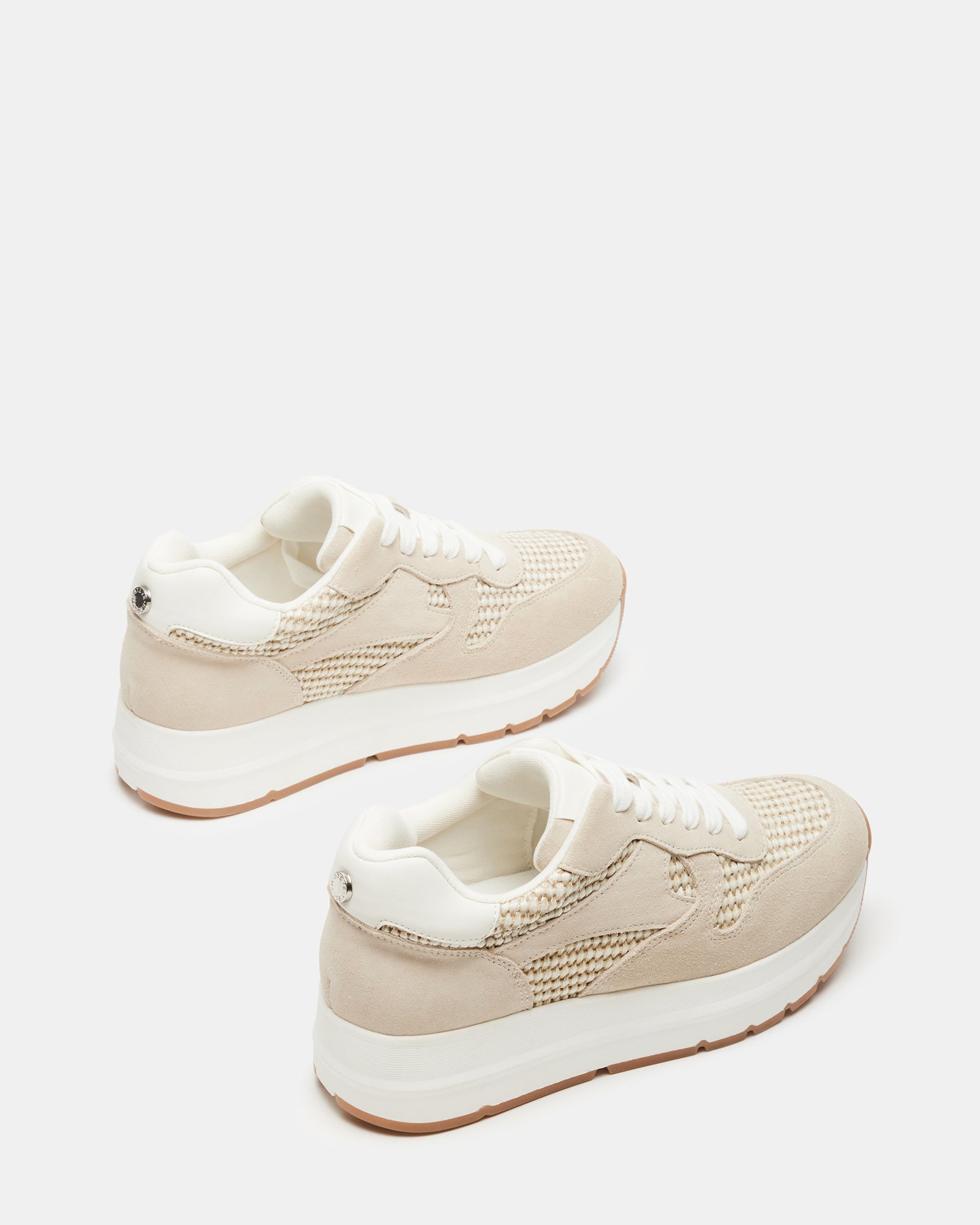 CLIFTON Taupe LowTop LaceUp Platform Sneaker Women's Sneakers