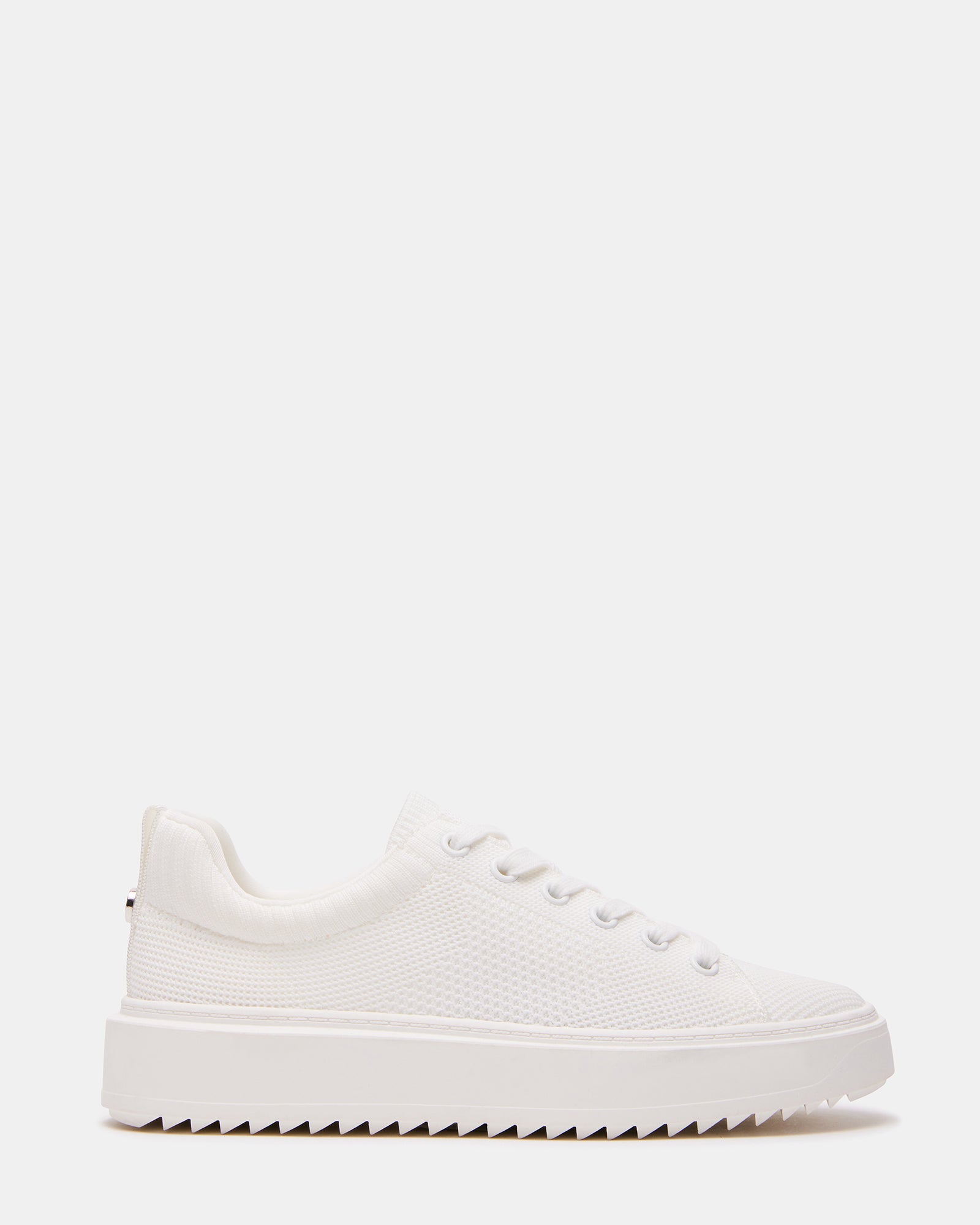 COLTER White Low-Top Lace-Up Sneaker | Women's Sneakers – Steve Madden