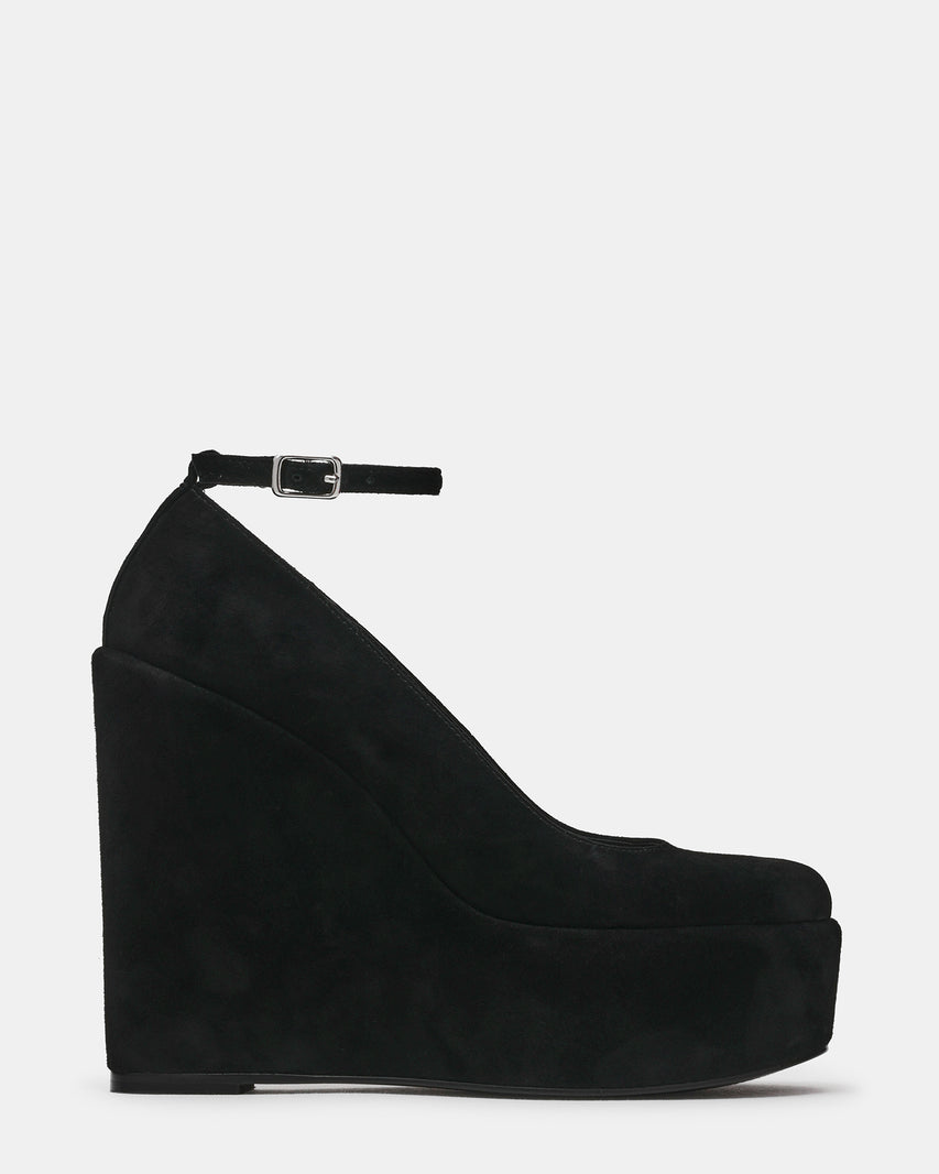 CRUSSI BLACK SUEDE