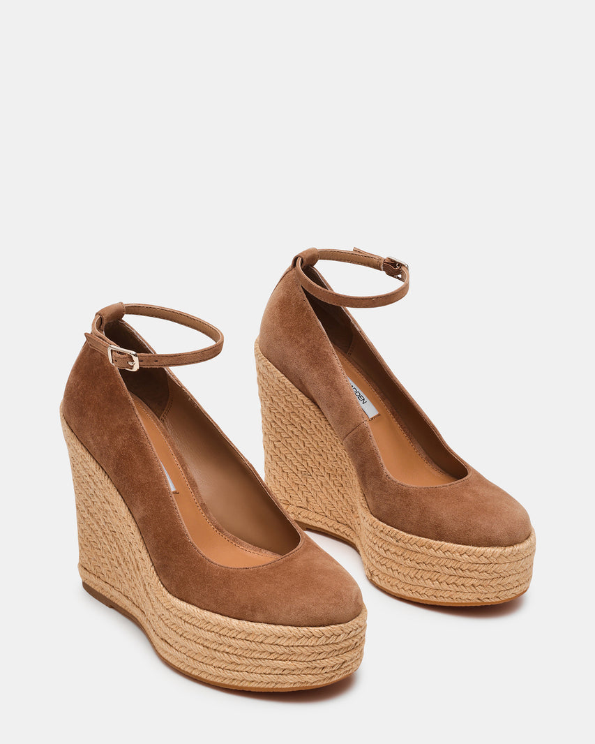 CRUSSI ESPADRILLE LIGHT BROWN SUEDE - view 2