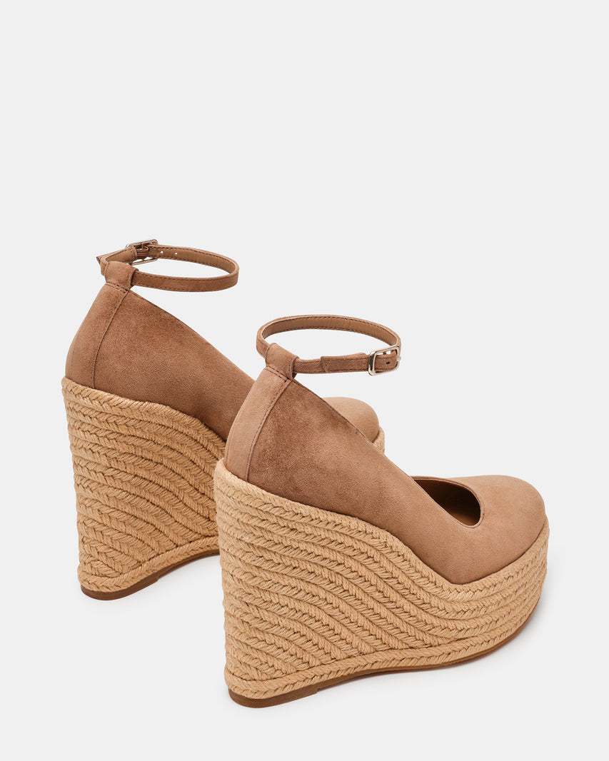 CRUSSI ESPADRILLE LIGHT BROWN SUEDE - view 5