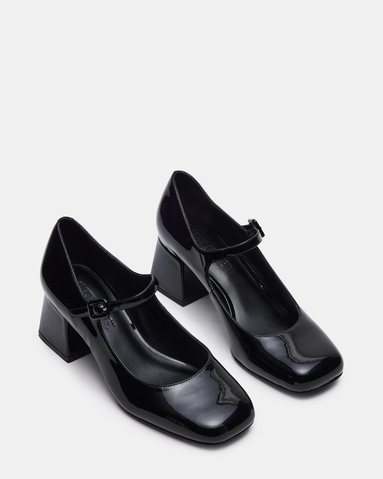 Steve Madden Women's Darcey Block Heel Loafers - Black - Size 7.5