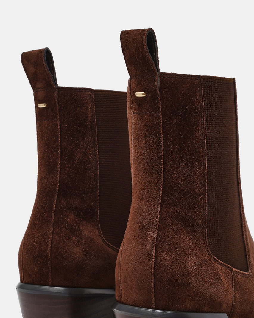 DAXEN BROWN SUEDE - view 3