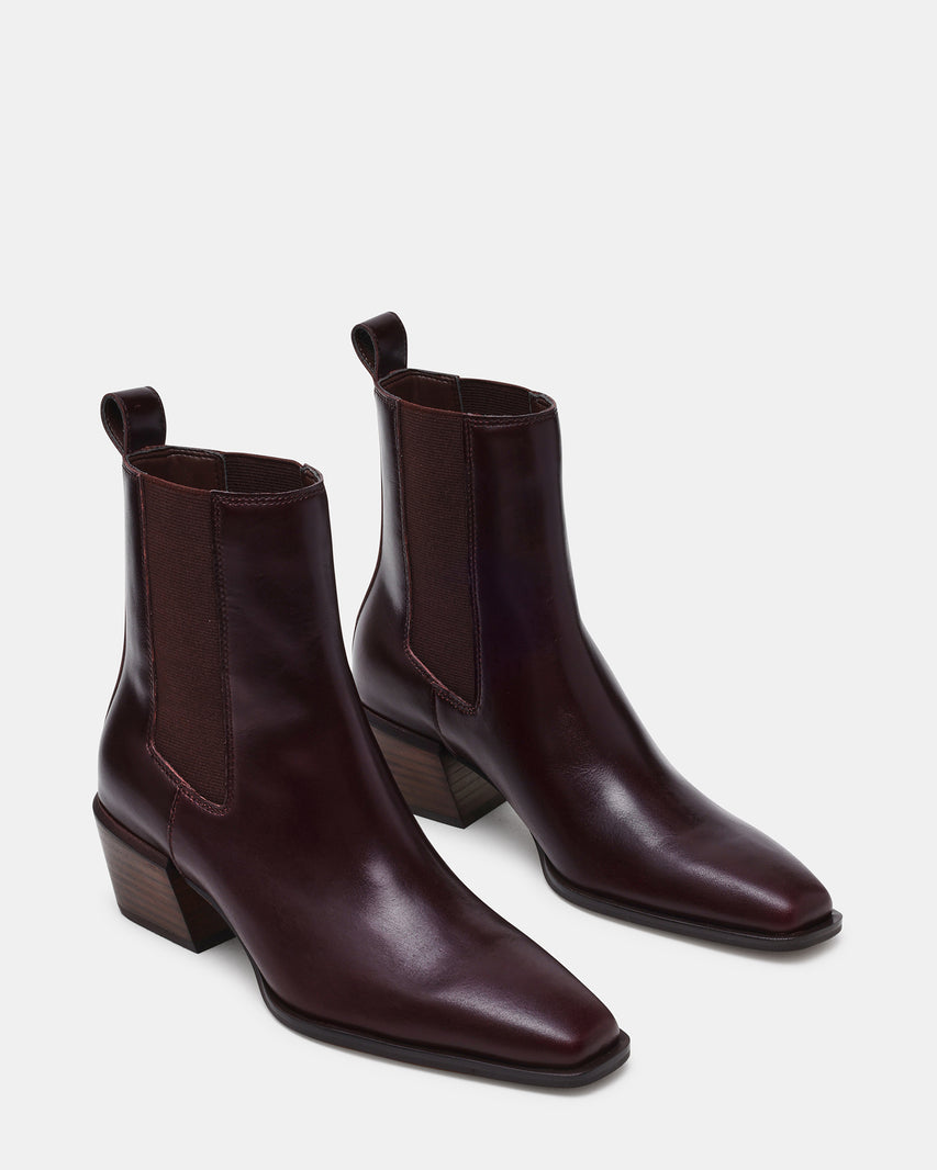DAXEN DARK CHERRY LEATHER - view 2