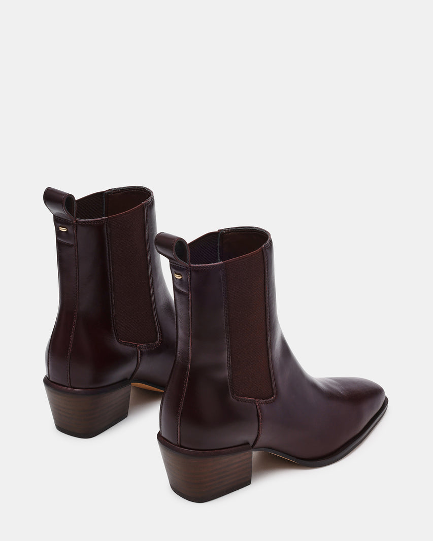 DAXEN DARK CHERRY LEATHER - view 5
