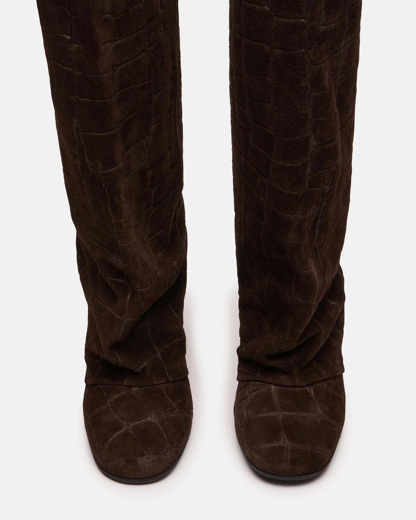 DELIA DARK BROWN SUEDE - view 4