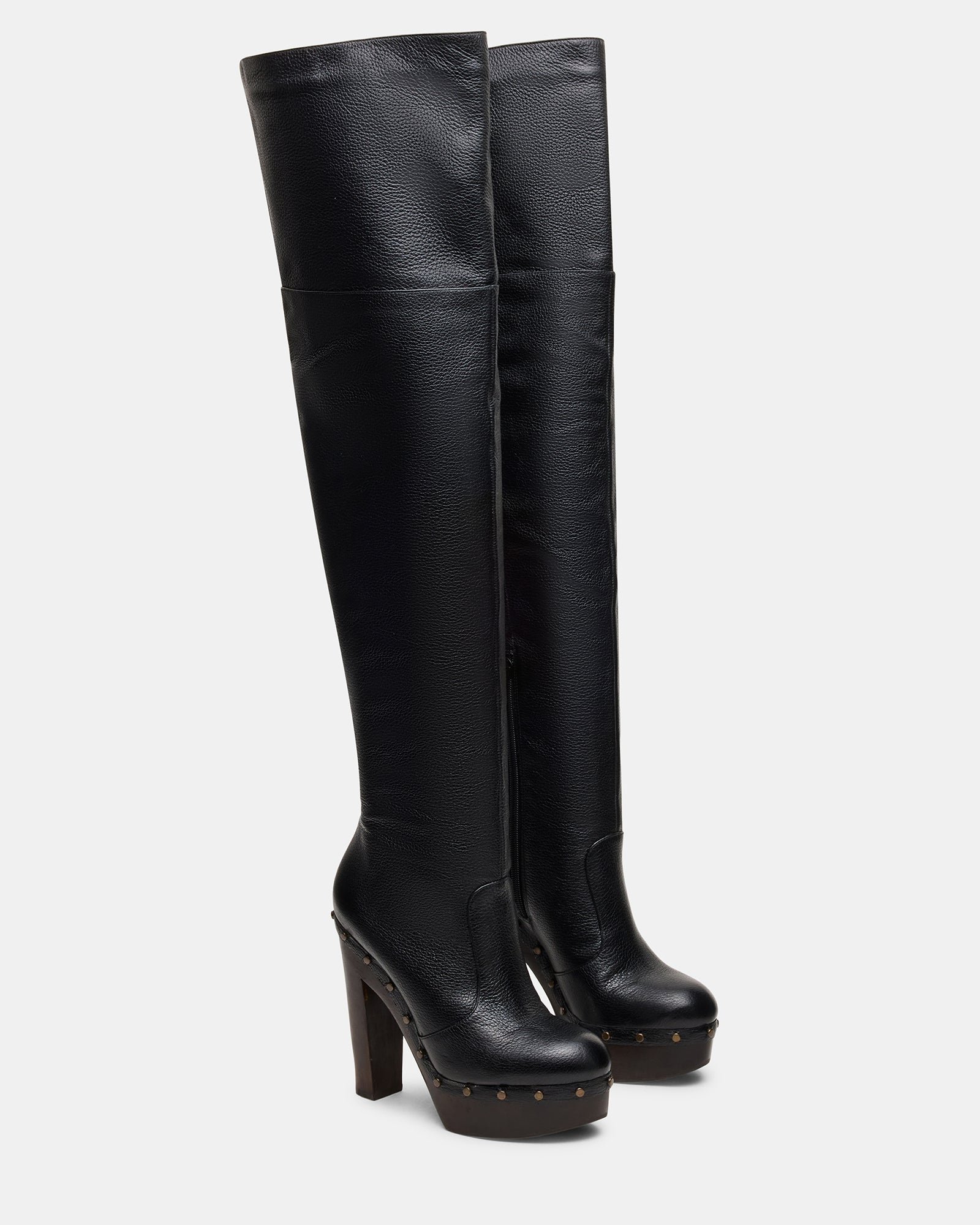 DELMIRA BLACK LEATHER - view 2