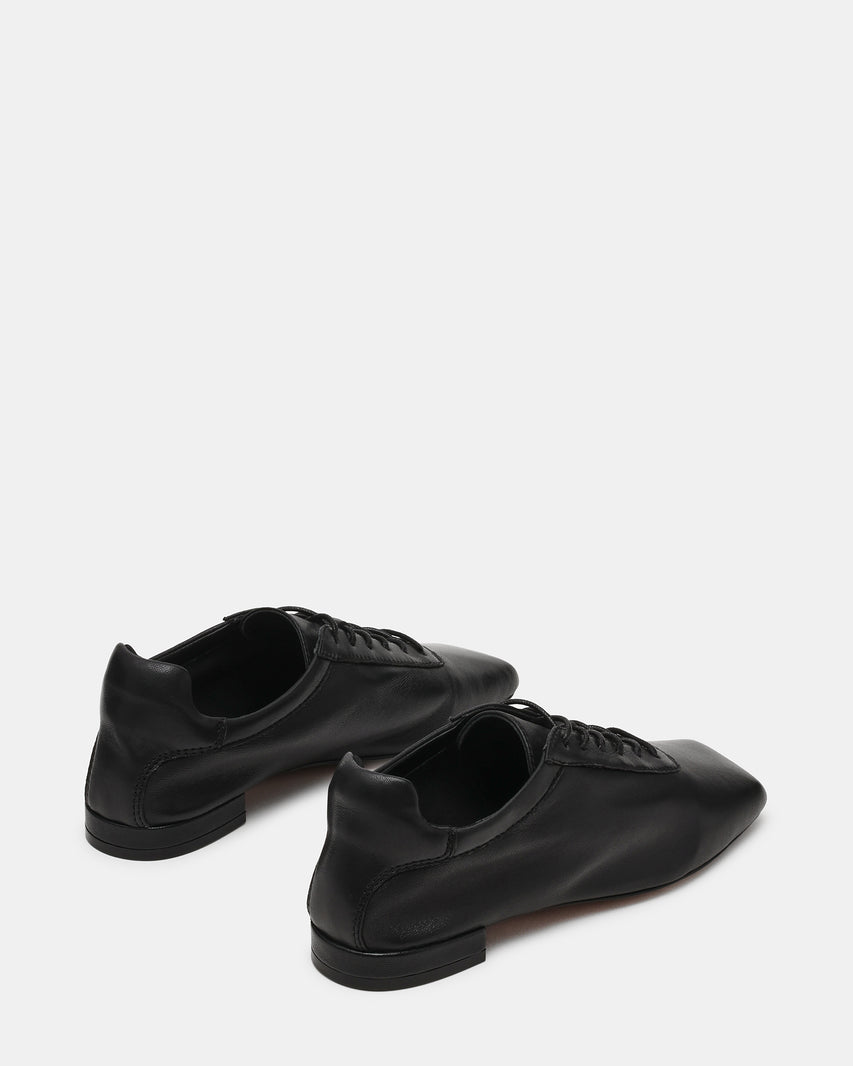 DELPHY LACE-UP BLACK LEATHER - view 5