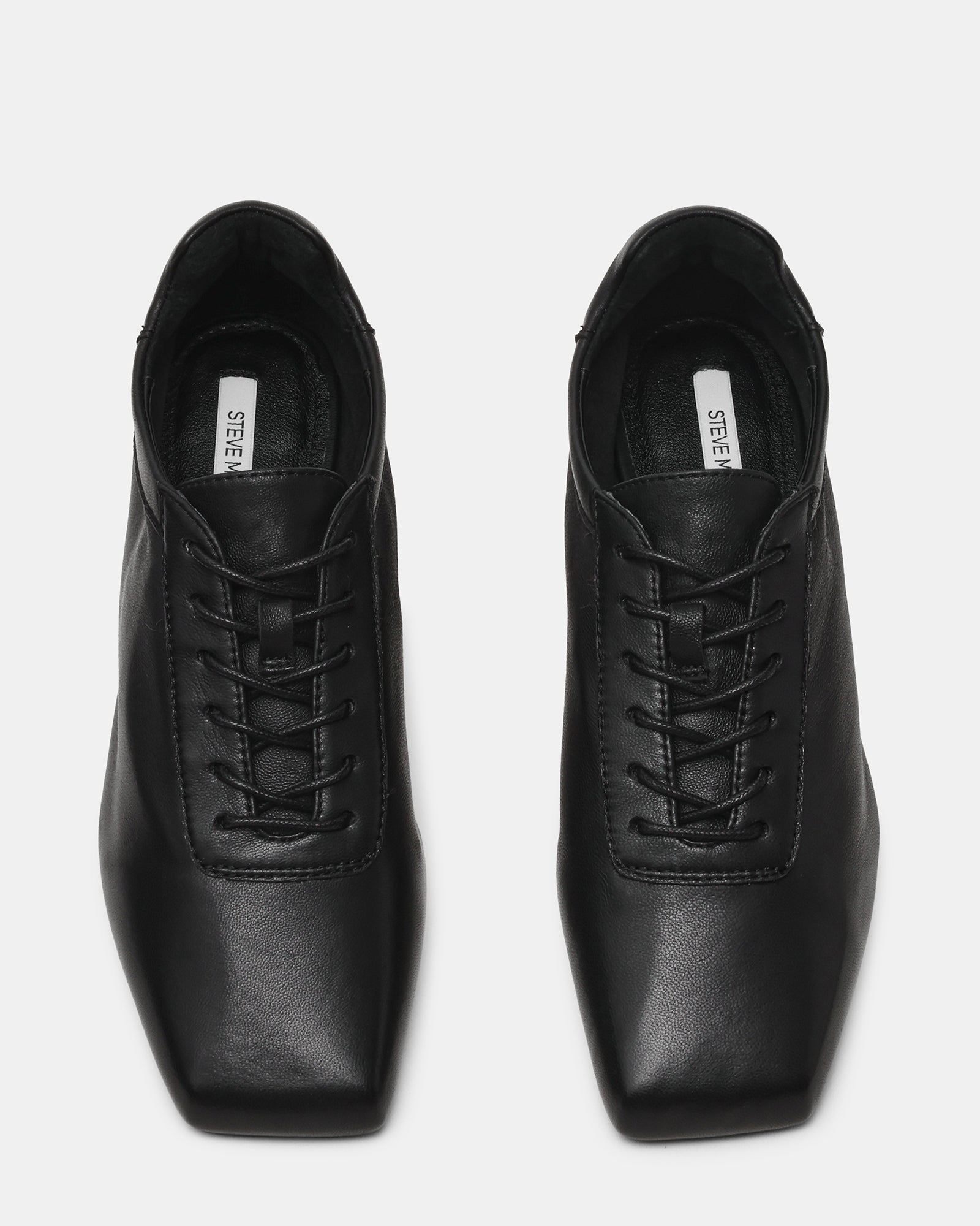 DELPHY LACE-UP BLACK LEATHER - view 4