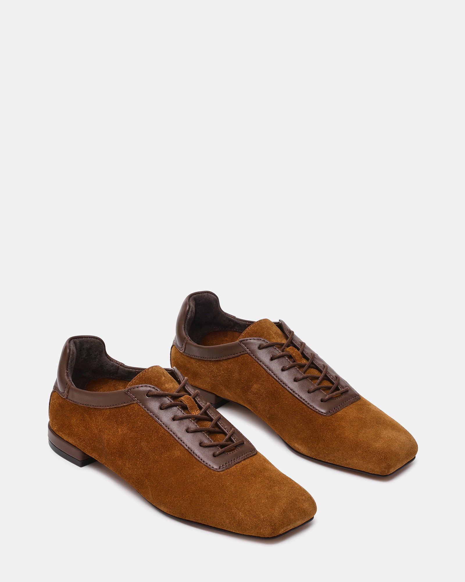 DELPHY LACE-UP TAN SUEDE - view 2
