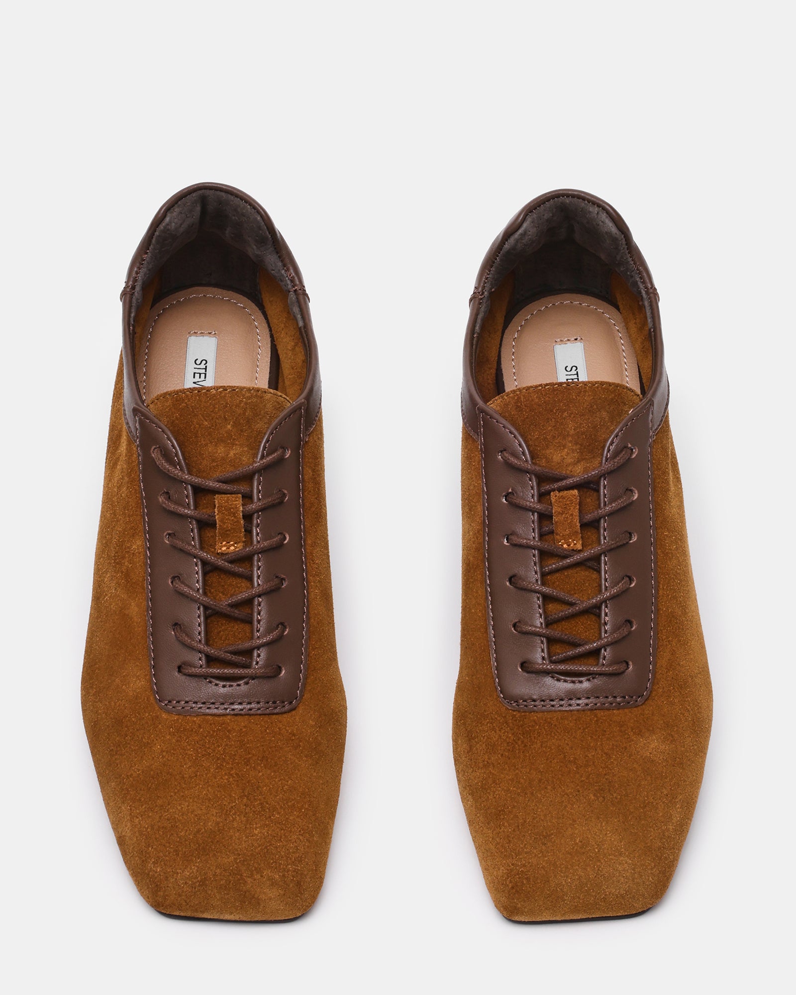 DELPHY LACE-UP TAN SUEDE - view 4