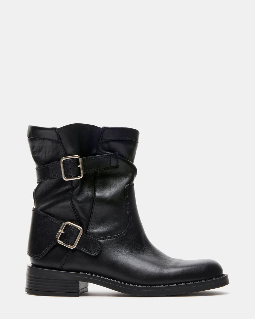 DENIS BLACK LEATHER