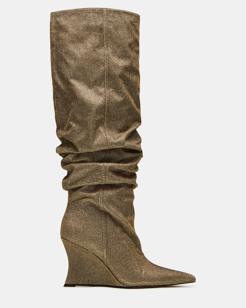 DISTORTION GOLD GLITTER