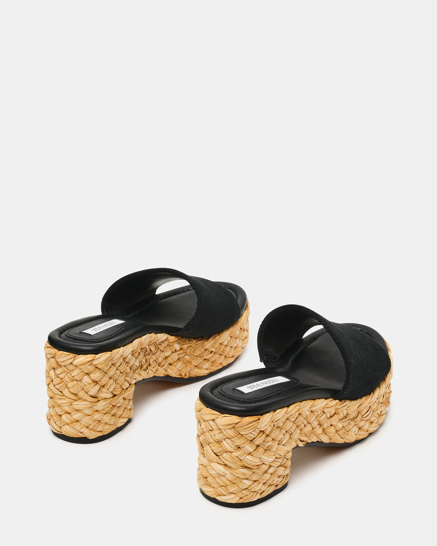 DOCK RAFFIA BLACK