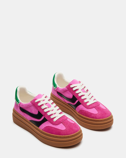 STEVE MADDEN: Dodge Sneaker- Bone Multi