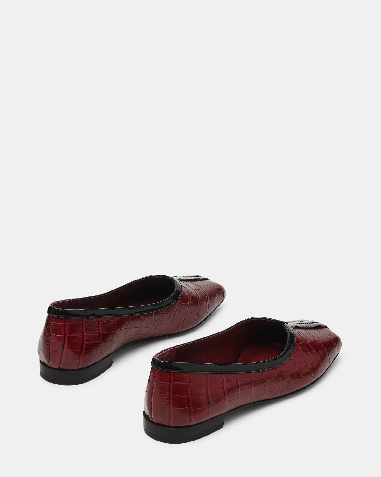 DORELIA BURGUNDY CROCODILE LEATHER - view 5