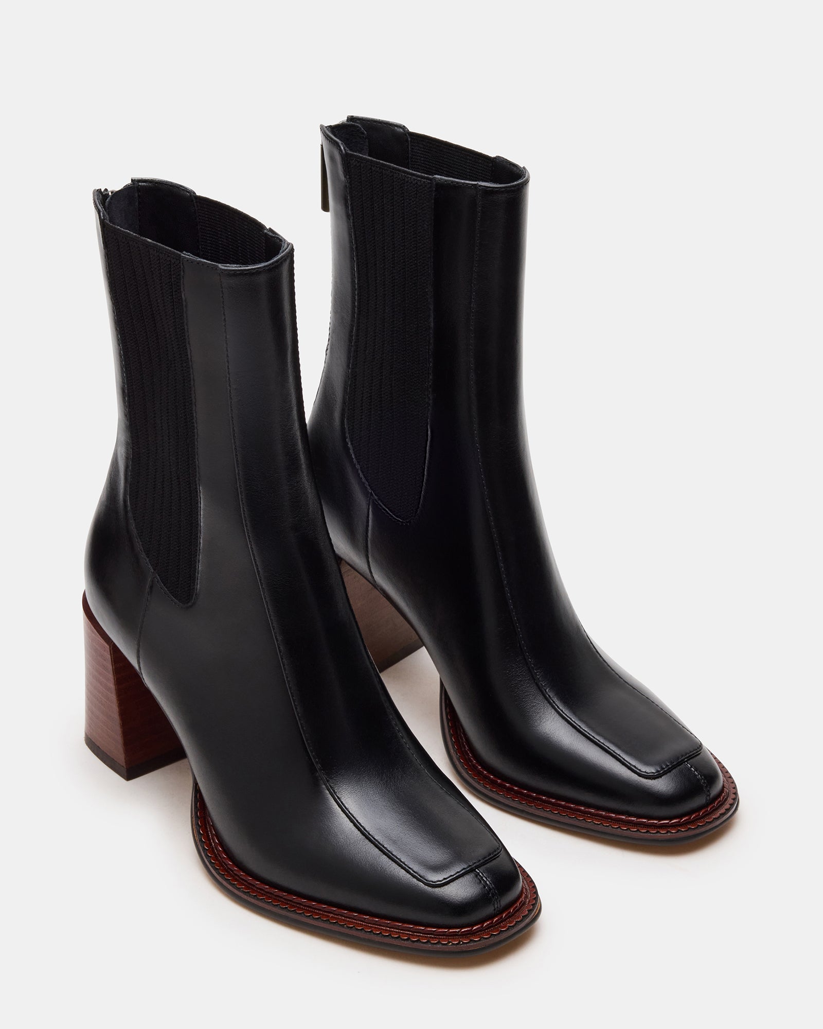 Chelsea Boot Shoe City Ladies Ankle Boots DOWNTOWN Black Leather