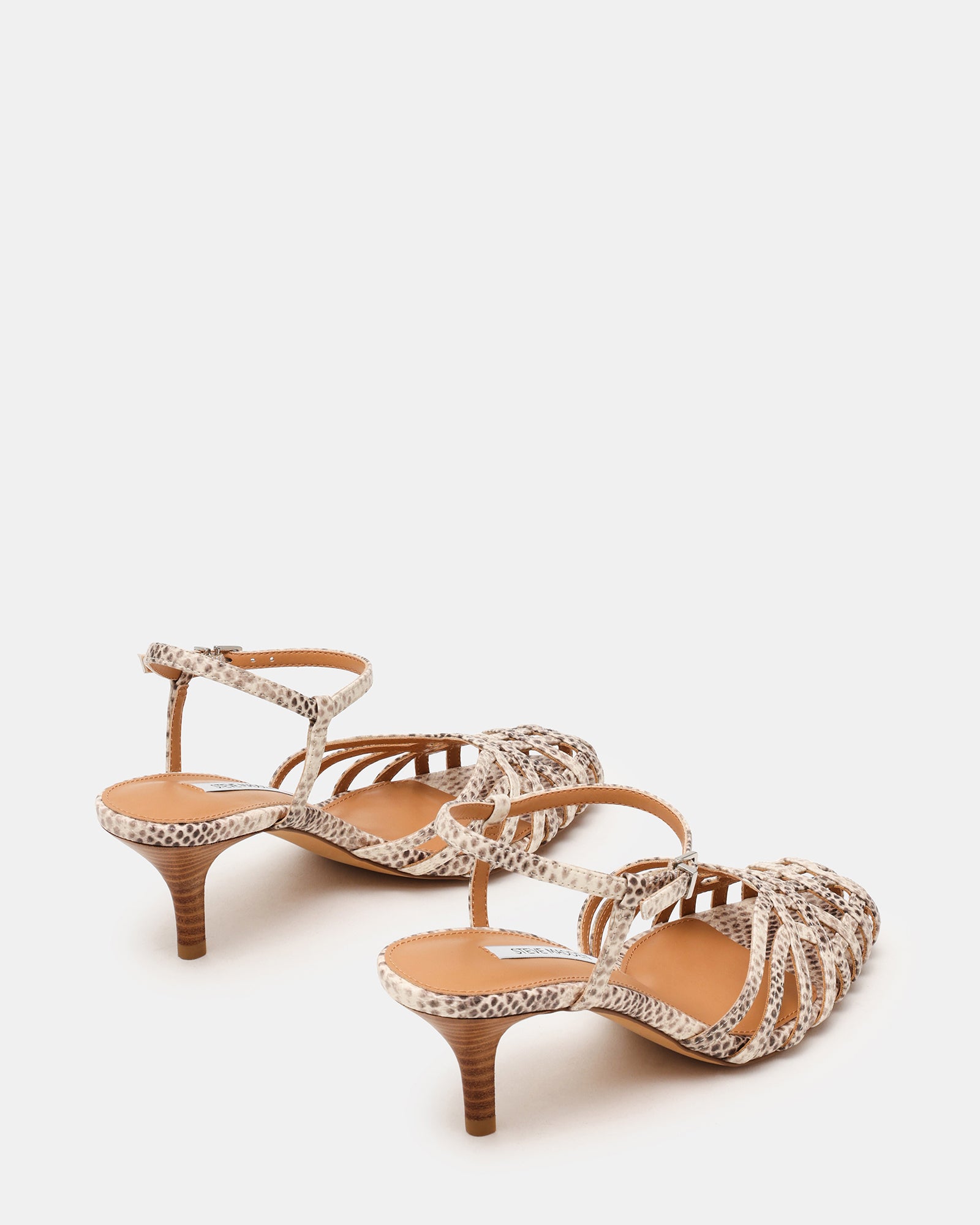 Steve Madden Women's Edin Fisherman Heels - Snake - Size 8.5