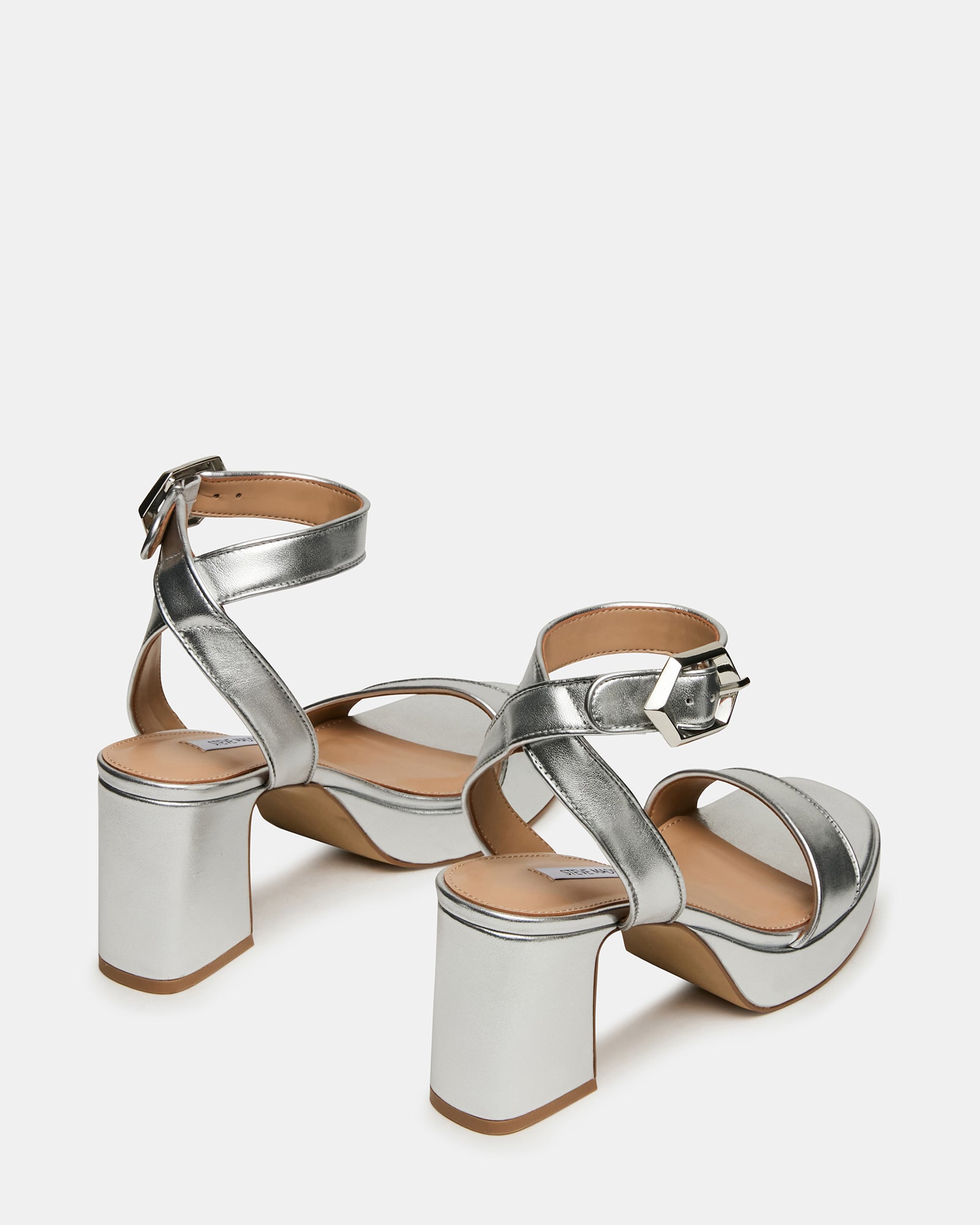 steve madden partay puff metallic ankle strap dress sandals Partay Ankle Strap Sandal (Women)