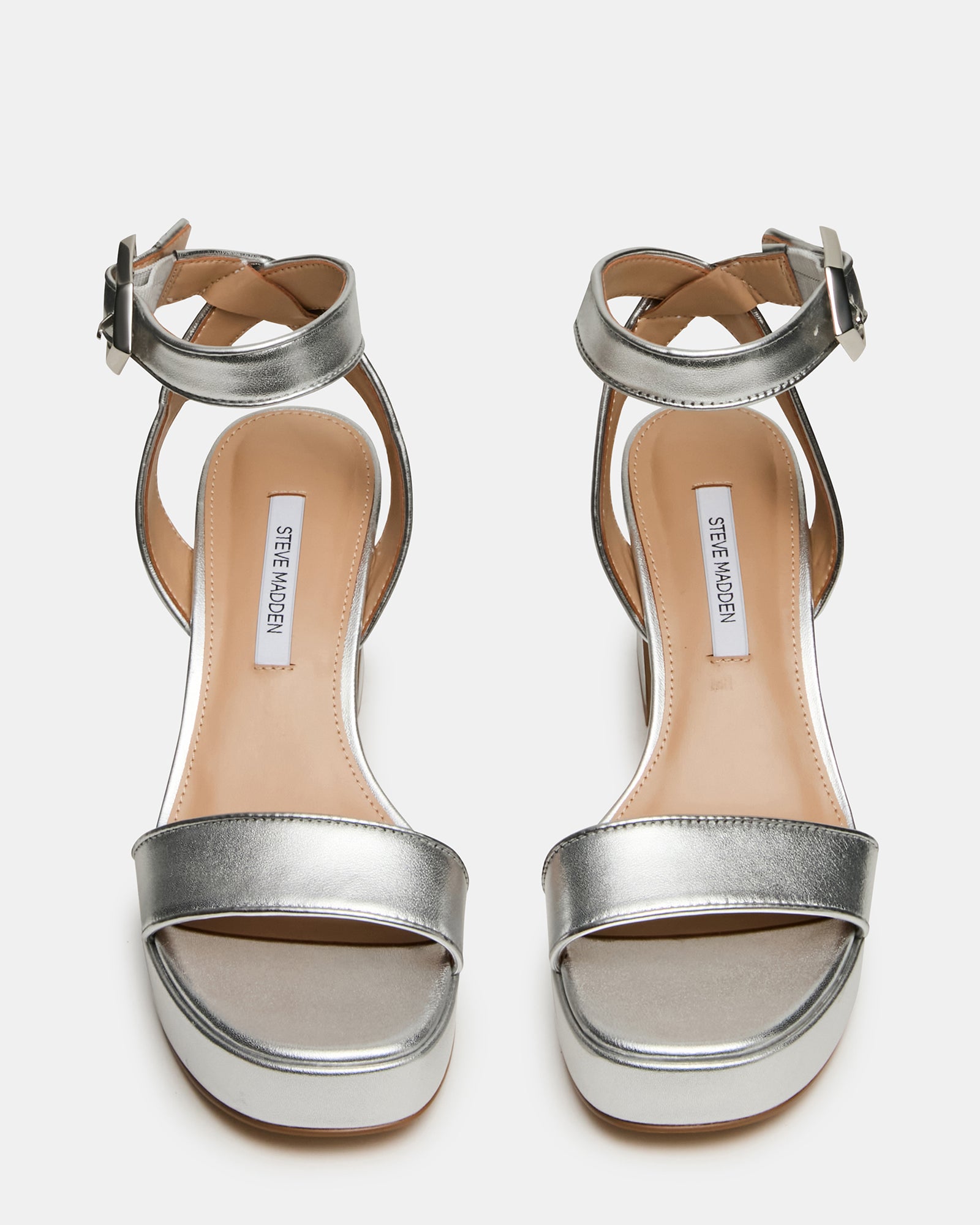 steve madden partay puff metallic ankle strap dress sandals Partay Metallic Leather Sandal
