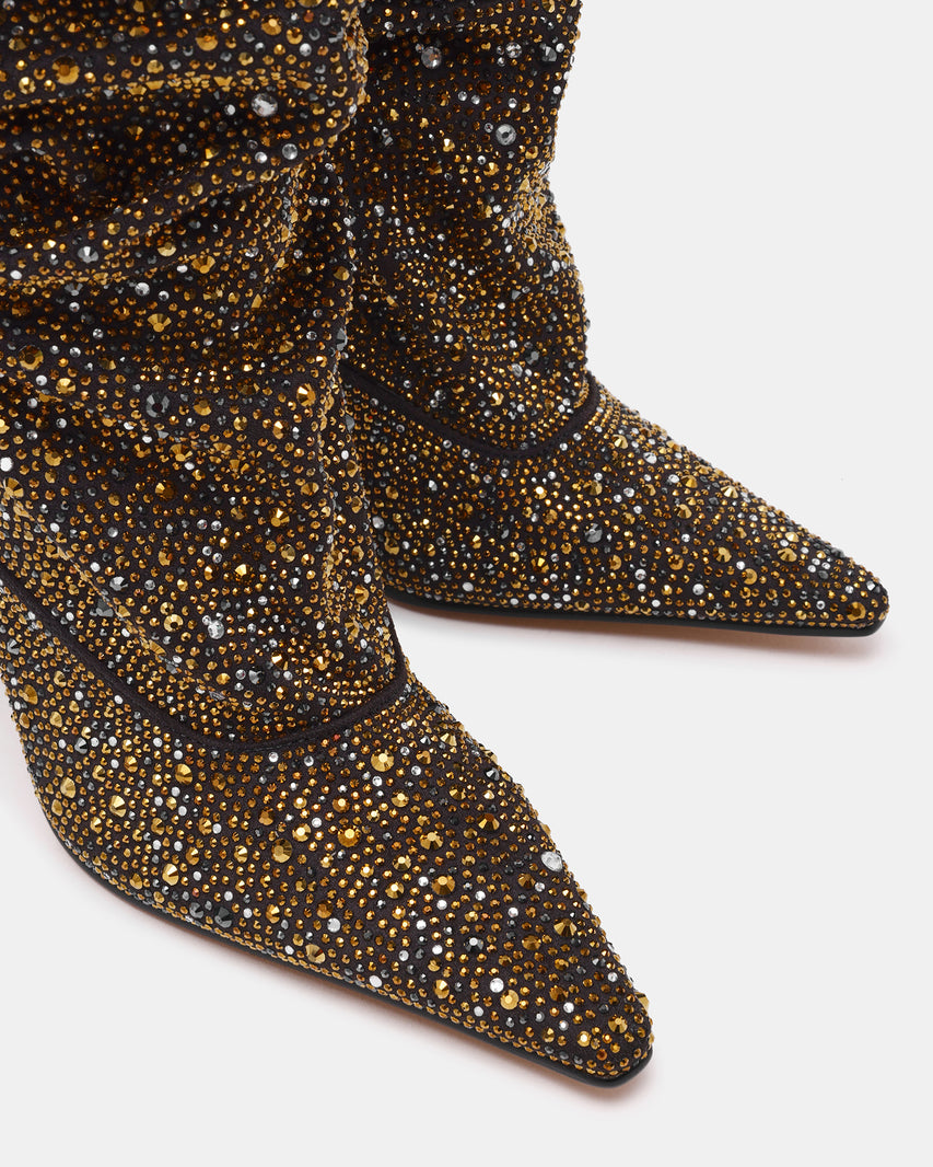 ELONA BLACK/GOLD RHINESTONES - view 3