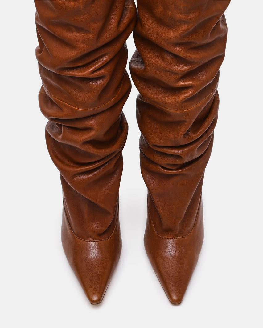 ELONA BROWN LEATHER - view 4