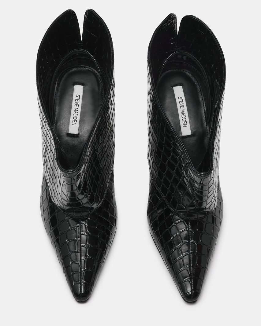 ENELLA BLACK CROCODILE - view 4