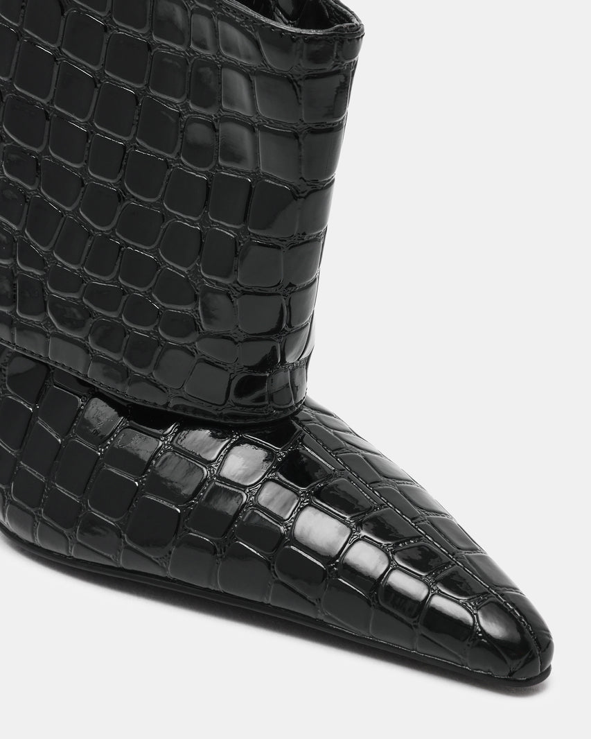 ENELLA BLACK CROCODILE - view 3