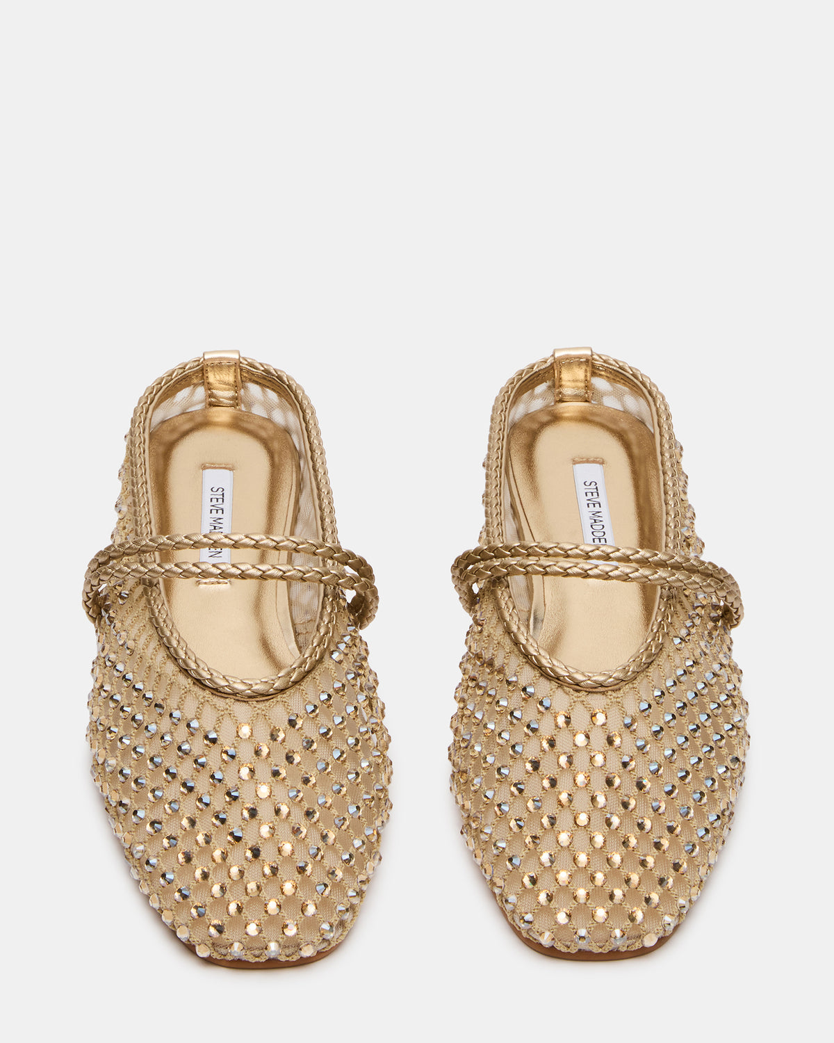 ENNIE GOLD LEATHER RHINESTONES - view 4
