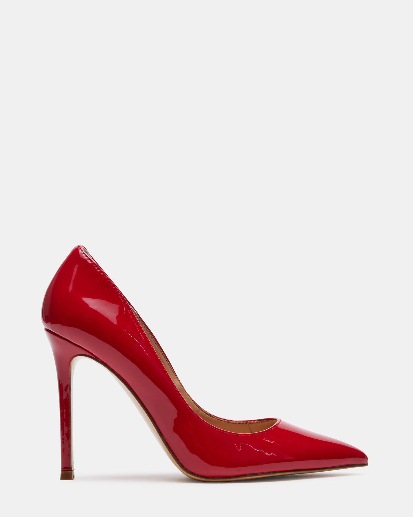 EVELYN Red Patent Point Toe Pump | Women's Heels – Steve Madden