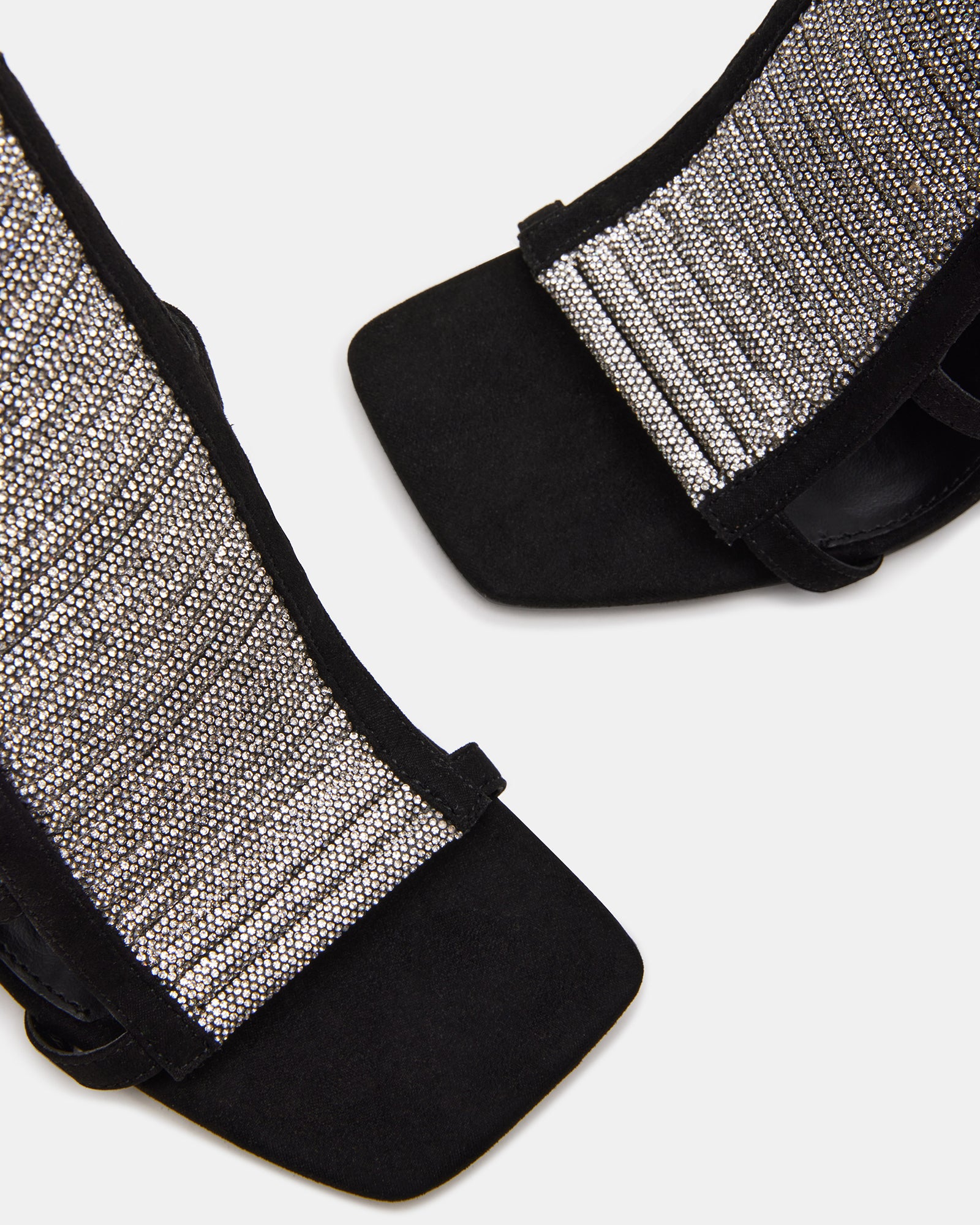 Embellished Black Heel -Steve Madden