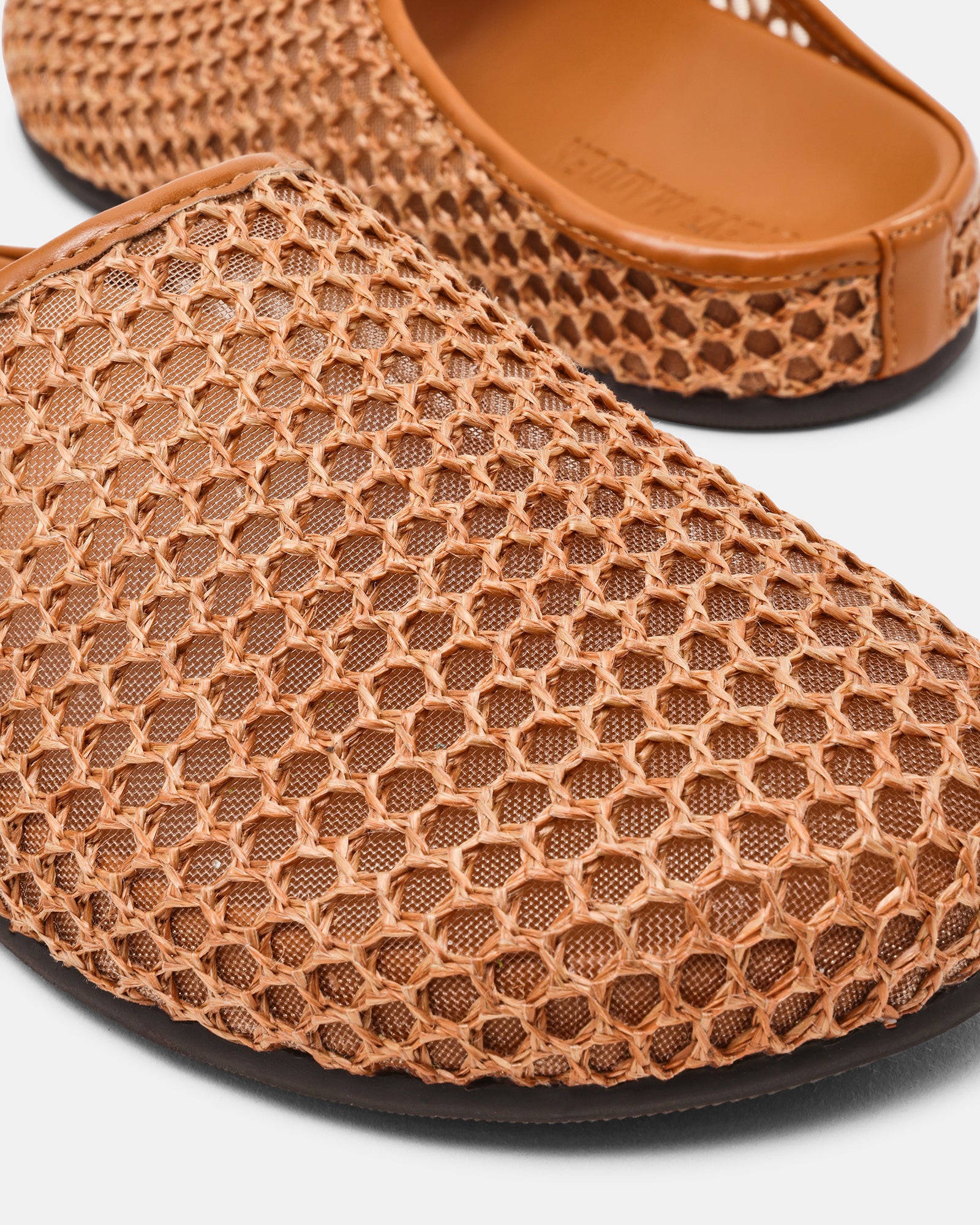 FERN TAN RAFFIA MESH