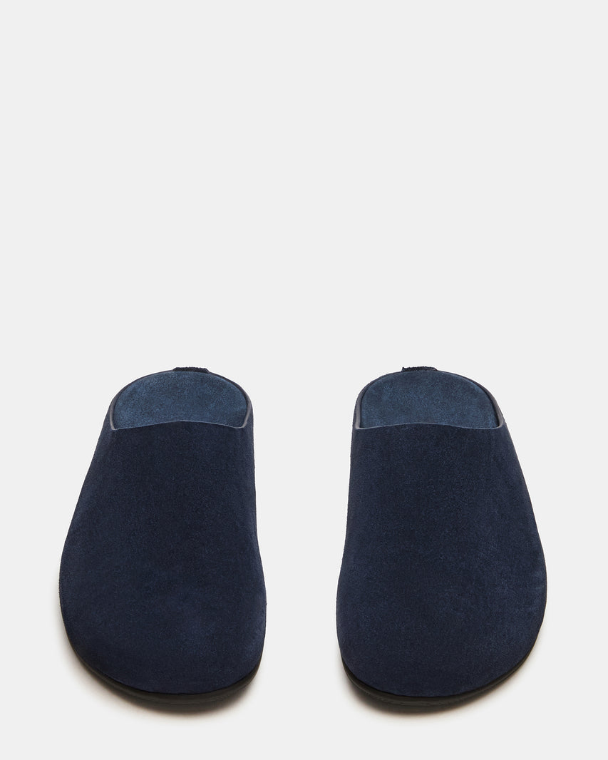 FERN NAVY SUEDE