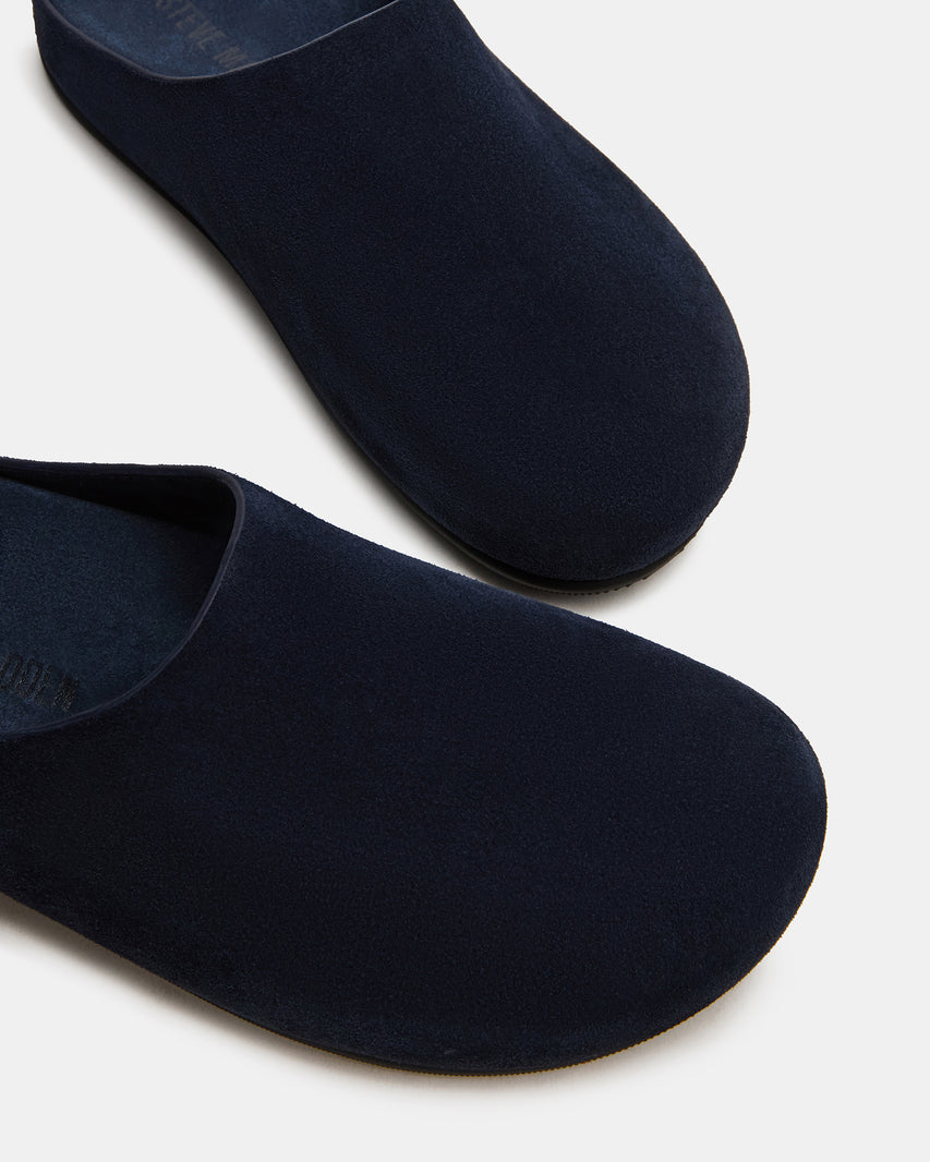 FERN NAVY SUEDE