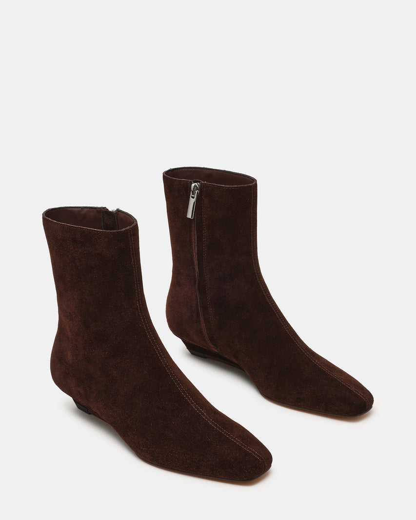 FLAIRE BROWN SUEDE
