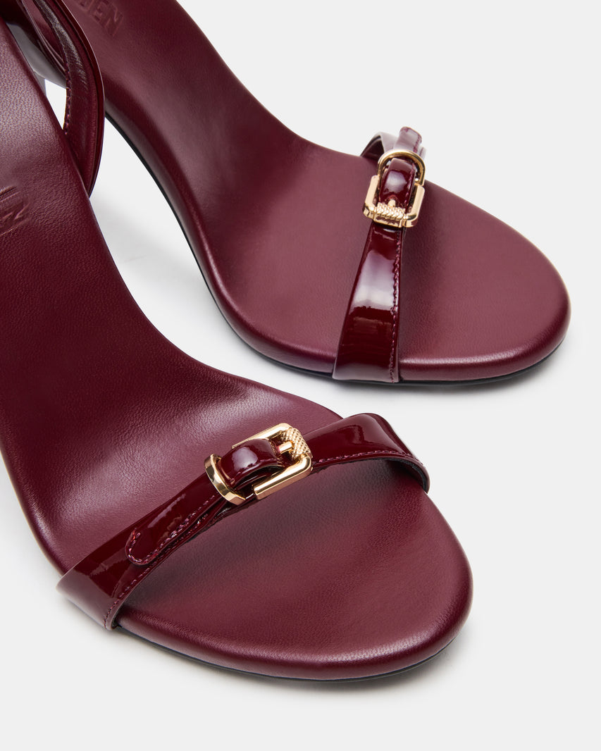 FOXX BURGUNDY PATENT
