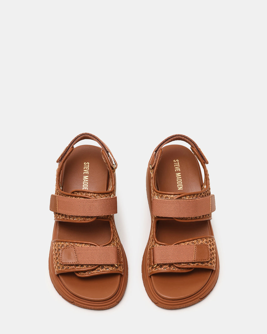 GALIA BROWN RAFFIA - view 4