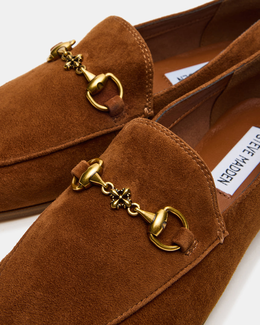GRAFTON CHESTNUT SUEDE