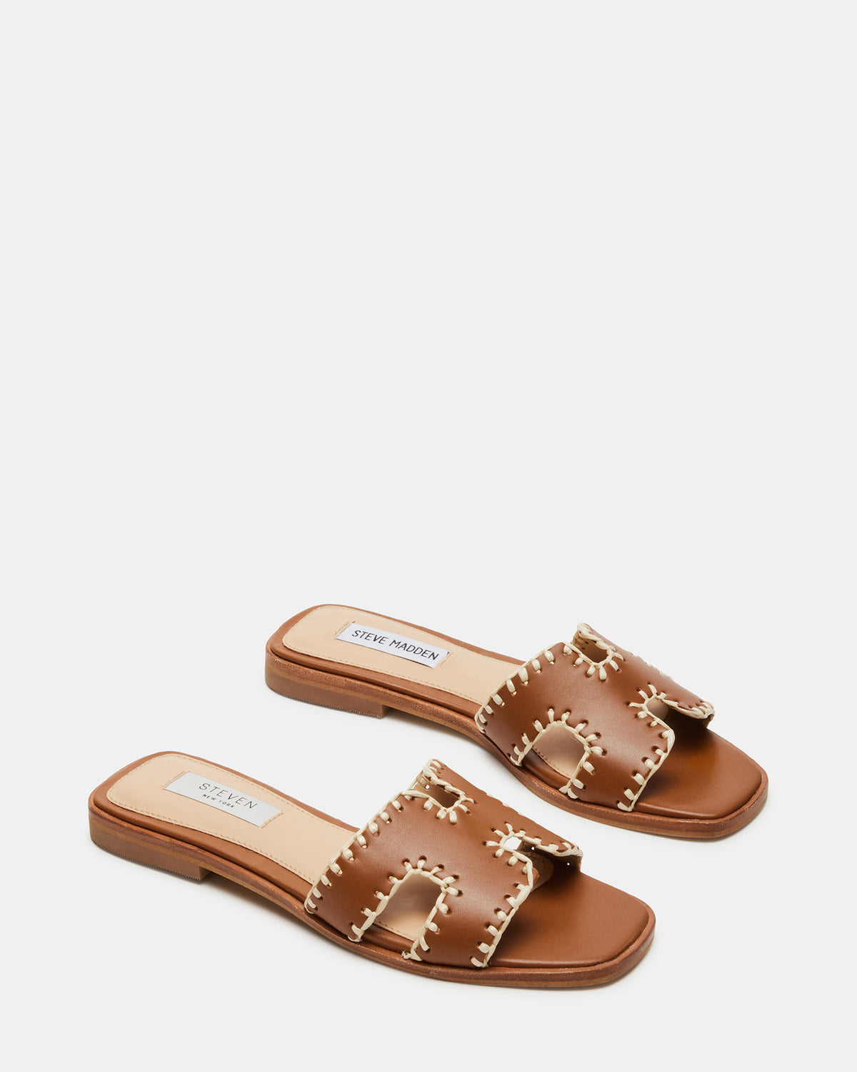 HADYN WOVEN COGNAC LEATHER - view 2