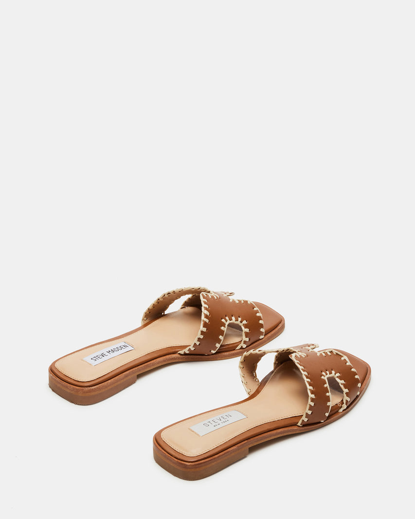HADYN WOVEN COGNAC LEATHER - view 5