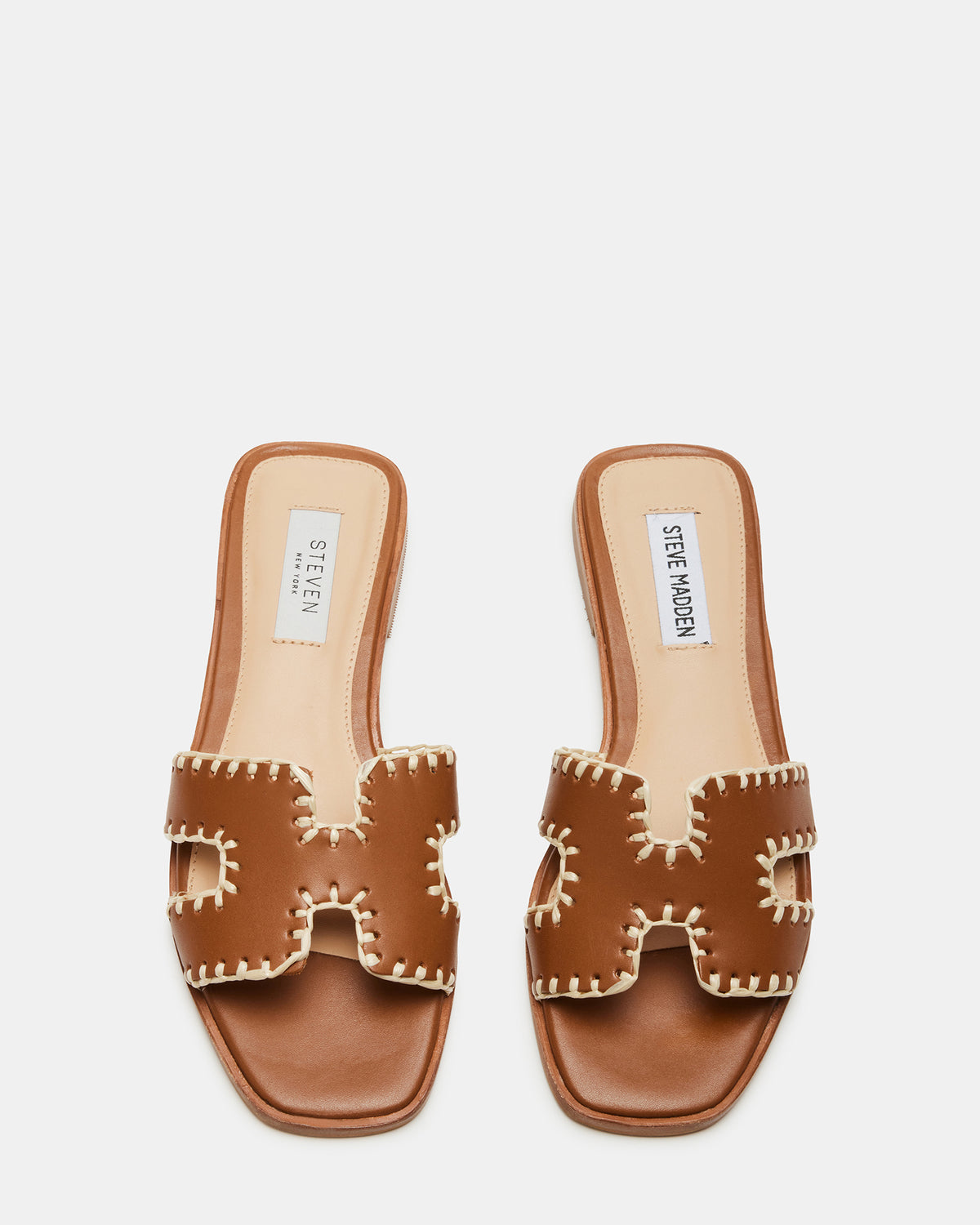 HADYN WOVEN COGNAC LEATHER - view 3