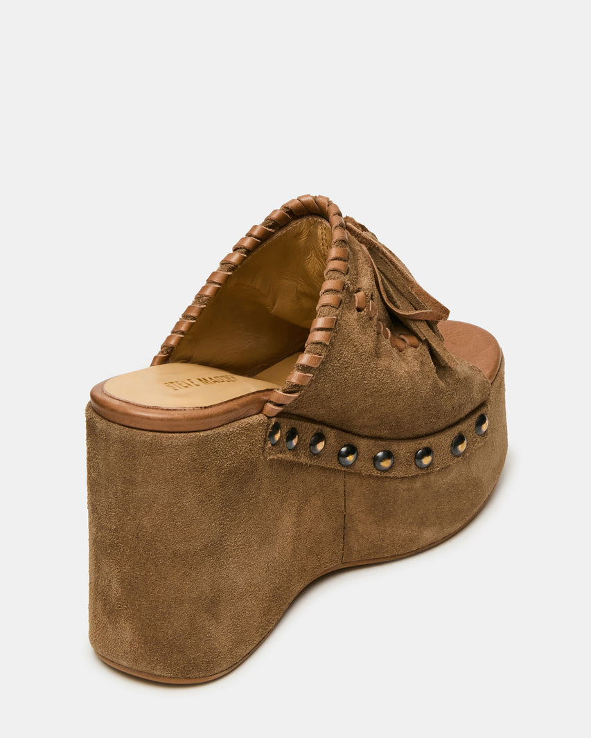 HIGHLAND CHESTNUT SUEDE