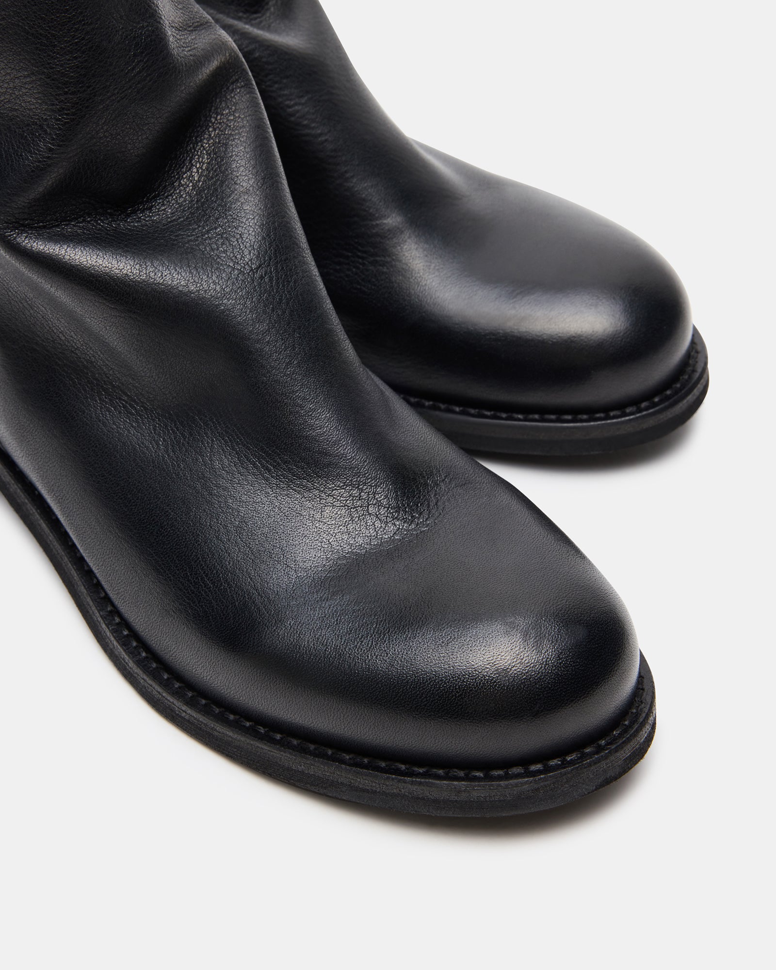 HUGHIE BLACK LEATHER - view 3