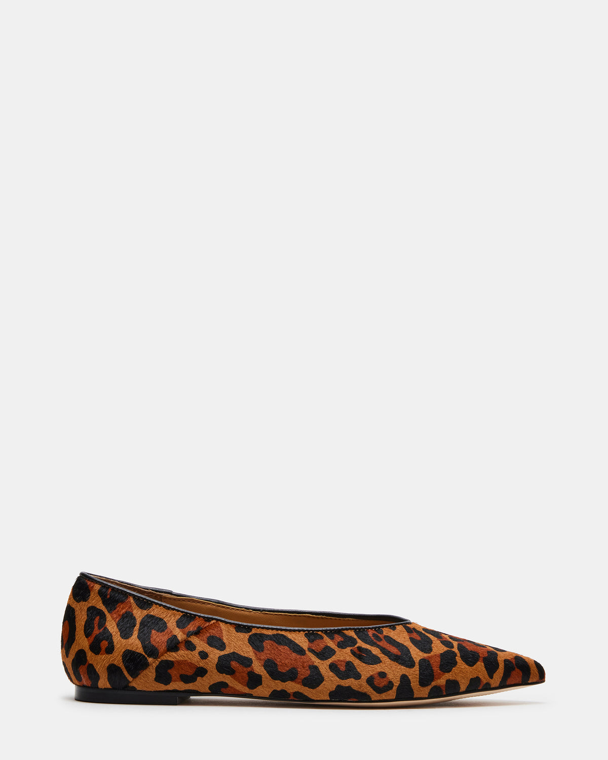 IDALINE Leopard Pointed Toe Ballet Flat | Women's Flats | Steve Madden