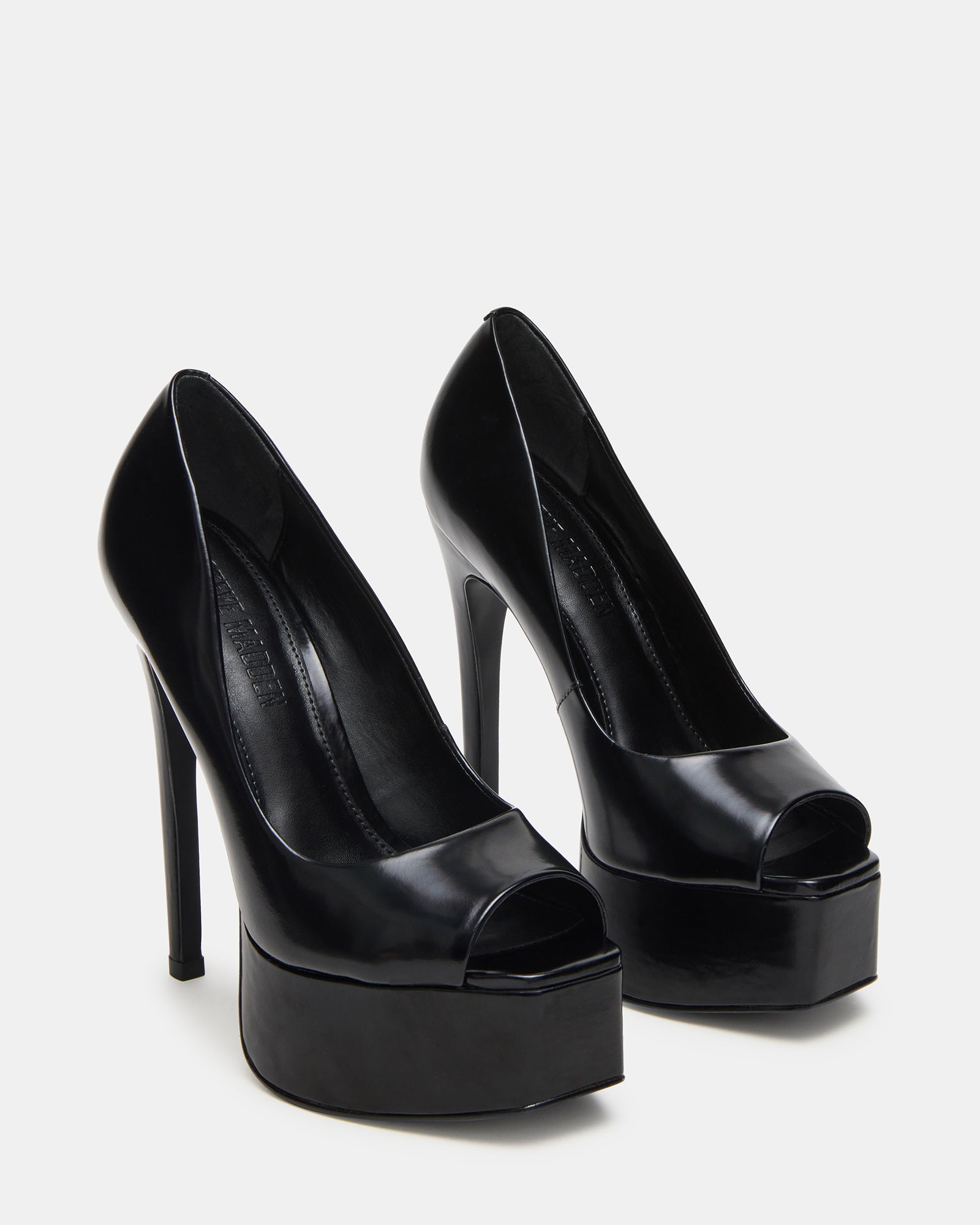 Black Box Heel Shoes IVES Black Box Platform Square-Toe Stiletto