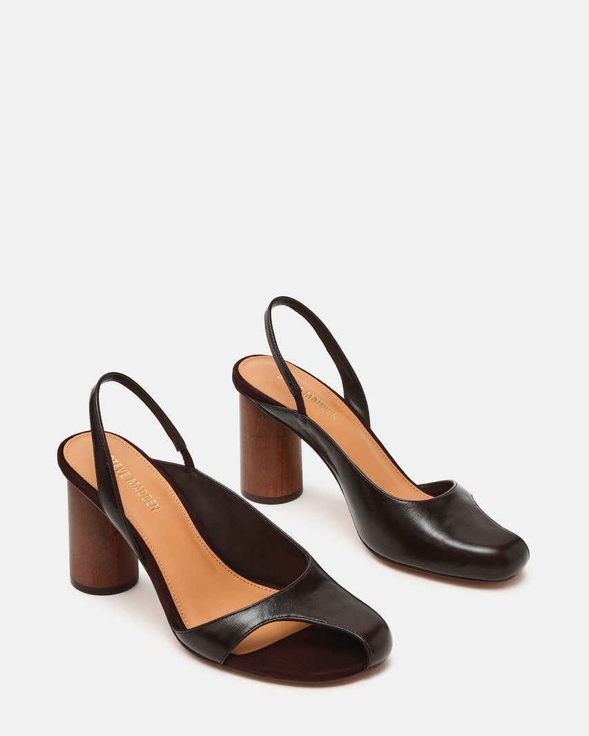 JANINE BROWN LEATHER