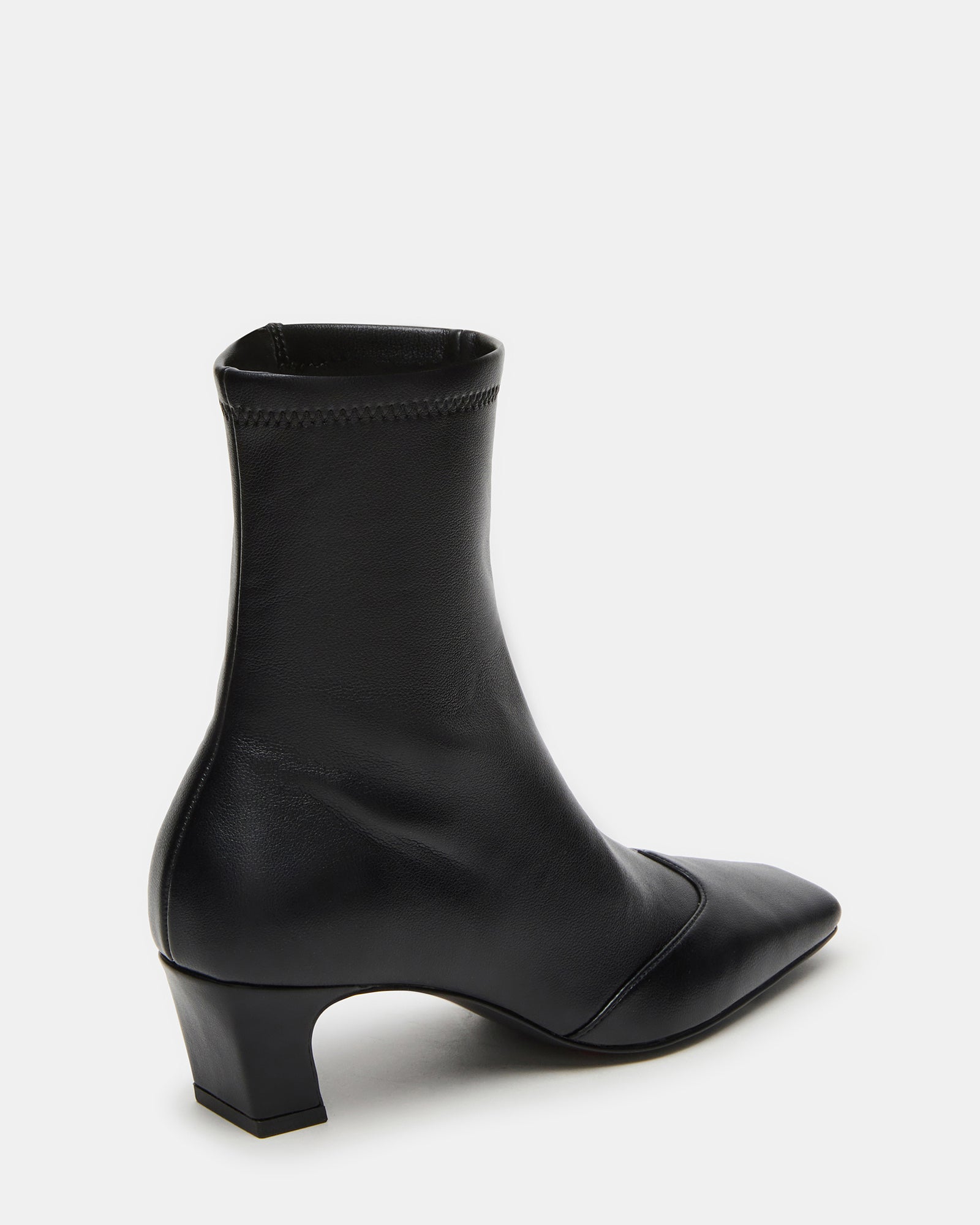 JETER Black Square-Toe Women's Ankle Boot – Steve Madden